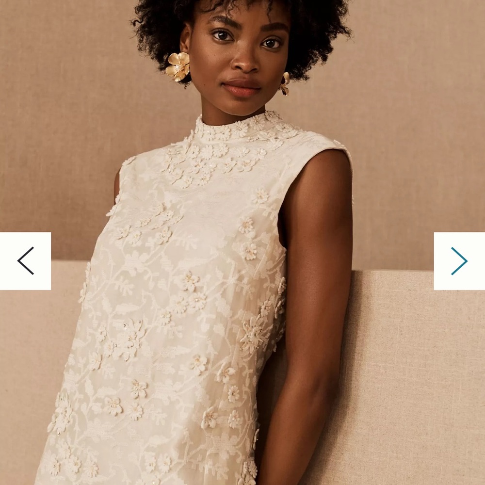 Anthropologie Payal Jain Dress Archer Mini Dress - Picture 3 of 11